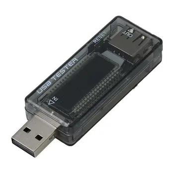  USB Тестер Тока Постоянного Тока Мобильная Мощность Зарядный Ток Напряжение Цифровой Монитор 0-3A Напряжение 4-20 В Двойной Измерительный Дисплей Зарядное Устройство