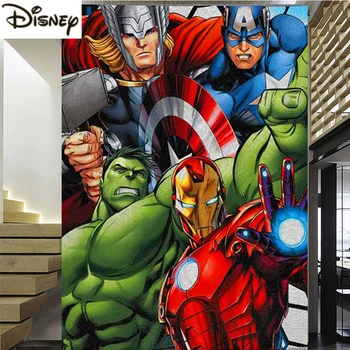  Disney Diamond Painting Set Marvel Avengers Character Art 5D DIY Вышивка Полная Дрель Хобби Мозаика Детский Подарок Украшение Дома