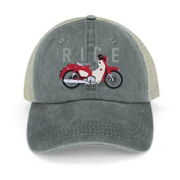  Ride honda supercub красная ковбойская шляпа Спортивные кепки Мужская шляпа для гольфа черная шляпа для гольфа мужская женская