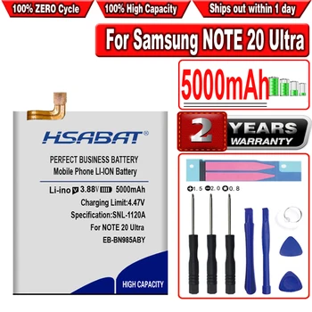  Аккумулятор HSABAT 5000 мАч EB-BN985ABY для Samsung Galaxy Note20 Ultra /Note 20 Ultra