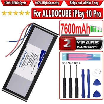  Аккумулятор HSABAT 7600mAh для ALLDOCUBE iPlay 10 Pro iPlay10 Pro 3-проводной аккумулятор