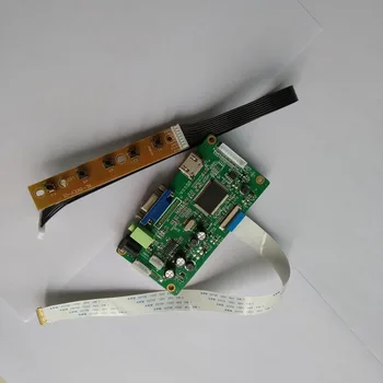  Светодиодный ЖК-дисплей DIY Комплект платы контроллера 30pin HDMI VGA EDP Для 1920x1080 15,6 