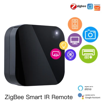  Tuya ZigBee Smart IR Remote Control Универсальный Инфракрасный Пульт Дистанционного управления для Умного Дома работает с Поддержкой Alexa Google Home