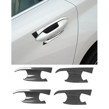  Дверная ручка автомобиля, Крышка Чаши, Отделка, Рамка, Наклейка для Audi A3 A3L 2021 2022