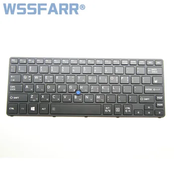 Подлинная новая оригинальная клавиатура для ноутбука Toshiba Portege Z20T-B черного цвета с трекпоинтом