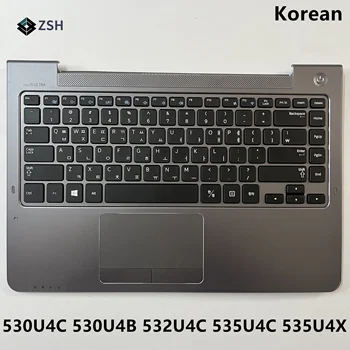  Новый Корейский ноутбук KR Для Samsung 530U4B 530U4C 530U4CL 532U4C 535U4C 535U4X Клавиатура Ноутбука C Крышкой