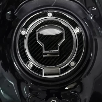  Протектор бензобака для мотоцикла, наклейка на накладку бака, защитная наклейка из углеродного волокна, противоскользящая водонепроницаемая наклейка