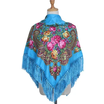 Модный шарф для женщин, шали, палантины с цветочным принтом, Треугольная бандана, роскошный бренд, высококачественный Половинчатый платок, Женский шарф