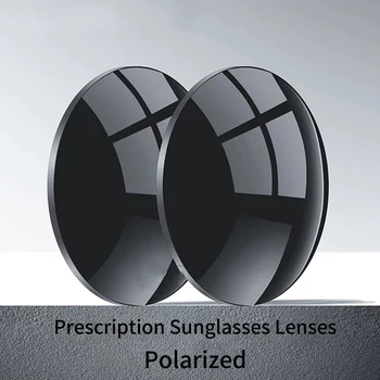  Поляризованные 1,56 1,61 1,67 солнцезащитные очки для близорукости, линзы по рецепту CR-39, асферические линзы для очков UV400 из смолы