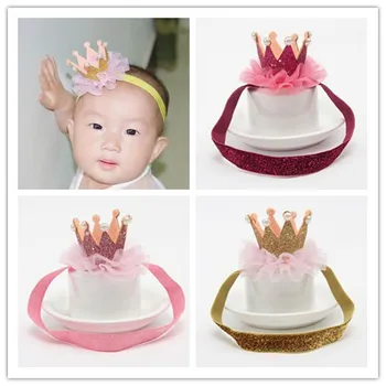  дети девочка принцесса корона волосы повязки на голову повязка на голову аксессуары для новорожденных девочек повязки на голову украшения для волос украшения