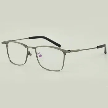  Близорукость для чтения для женщин персонализированные очки в оправе в стиле ретро для мужчин 2023 новые высококачественные простые оптические очки из чистого титана