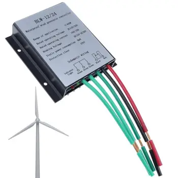  Регулятор мощности ветра для ветрогенератора IP67 Водонепроницаемый Регулятор заряда ветряной турбины DC15-30V Водонепроницаемый