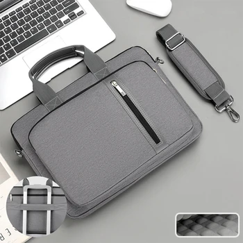  Сумка для ноутбука Sleeve Case Pro 14 15,6 17-дюймовый Macbook, защитный чехол для компьютера, водонепроницаемая Противоударная сумка, сумочка