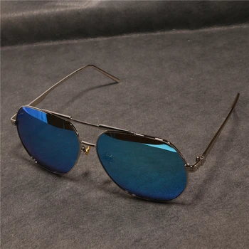  Поляризованные солнцезащитные очки Vazrobe 160 мм, мужские черные Солнцезащитные очки для мужчин, большие Металлические Фирменные Дизайн