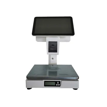  многофункциональные 58-мм весы для печати чеков с двумя экранами взвешивания и кассира, простые в эксплуатации