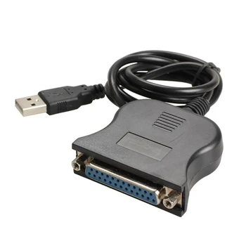  80 см USB к DB25 25Pin Параллельный порт Конвертер для принтера Кабель USB2.0 Адаптер