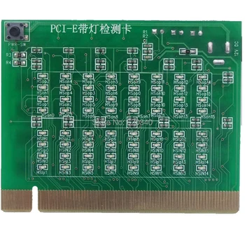  Тестер слотов PCI PCI 16X 8X для материнской платы Определите короткий или открытый PCI-E Southbridge с помощью Light Tester