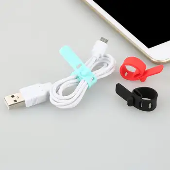  USB-кабельный Органайзер для управления телефонным шнуром, защита кабеля, Мышь, AUX, наушники, Крючок, петля, устройство для намотки фиксированного провода, устройство для намотки кабеля