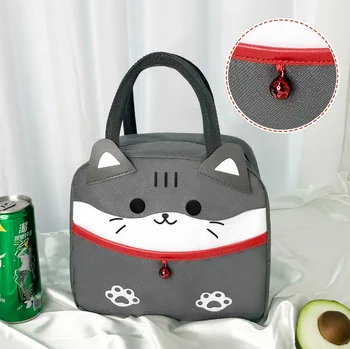  Прекрасная изолированная сумка для ланча Термальный ланч-бокс Bento Bag Контейнеры для хранения продуктов Сумка-холодильник Loncheras Para Niñas контейнер для еды