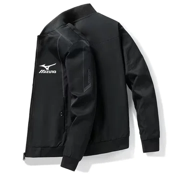  2023 Mizuno мужская новейшая высококачественная однотонная мужская куртка большого размера высококачественная куртка