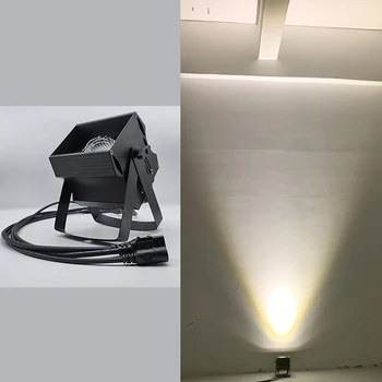 Двухцветный Белый/Теплый Светодиодный COB Stage Light Мощностью 60 Вт Маленькая Волшебная Лампа Рука Об Руку Проста В Использовании Для Вечеринки, Сценического Проекта, Свадьбы