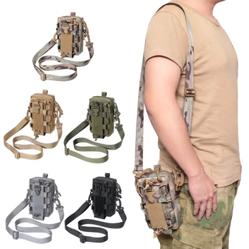  Портативная сумка на поясном ремне с плечевым ремнем, компактная охотничья сумка, простая в использовании