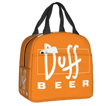  Сумка для ланча с пивом Duff для женщин и детей, герметичный ланч-бокс с горячей и холодной изоляцией, пляжные сумки для кемпинга, путешествия, сумки для пикника