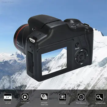  Видеокамера 30 кадров в секунду Профессиональные фотокамеры Камера для записи 16-кратный цифровой зум для Youtube Цифровая камера Usb зарядка