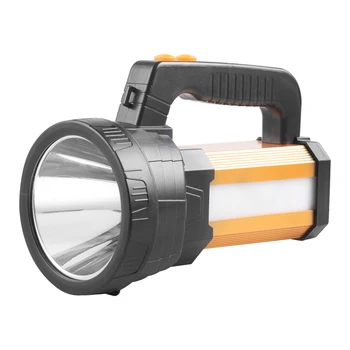  Многофункциональный светодиодный прожектор, яркий ручной фонарик мощностью 1000 люмен, USB Перезаряжаемый наружный прожектор с функцией Power Bank