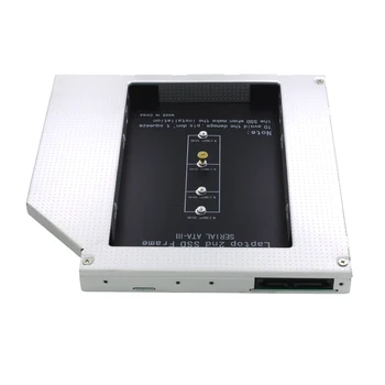  TISHRIC HDD Caddy 12,7 мм Жесткий Диск Caddy M2 NGFF SSD-Адаптер Для Жесткого Диска SATA Для Ноутбука CD-ROM DVD-ROM Оптический Отсек