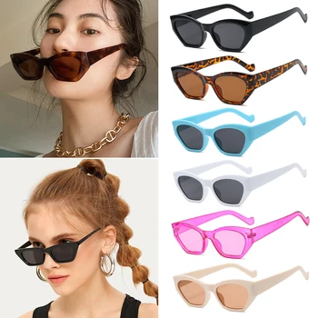  Ретро Прямоугольные солнцезащитные очки для женщин и мужчин, винтажные Маленькие Квадратные солнцезащитные очки с защитой от ультрафиолета 400, очки для путешествий, походов