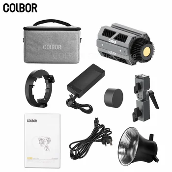  COLBOR CL100X COB Led Light Видео Лампа Для Фотосъемки Освещение Для Потоковой Цифровой Камеры Youtube CL100X, CL100XM 2700K-6500