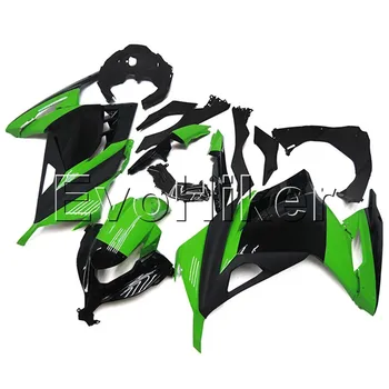  комплект литьевых обтекателей для ZX300R EX300 2013 2014 зеленый черный ZX300R EX 300 13 14 пластиковый комплект для мотоцикла