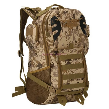  dhl или EMS 10шт 800D 45Л Альпинистский рюкзак Походная сумка Походный рюкзак для кемпинга на открытом воздухе Военно-тактический армейский охотничий рюкзак