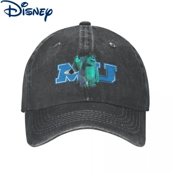  Бейсболки Sully Monsters Inc University в стиле унисекс, потертые джинсовые кепки, шляпа, повседневная бейсболка для бега на открытом воздухе, для гольфа