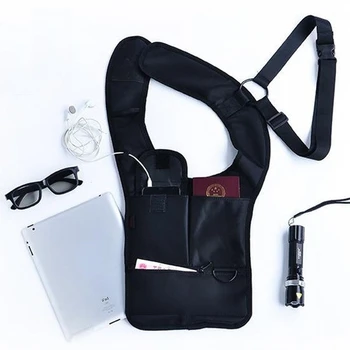  Уличная противоугонная сумка, сумка для подмышек, скрытая сумка для хранения, кошелек, рюкзак, сумка для хранения личных документов, Женский тактический рюкзак