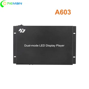  светодиодный пиксельный контроллер HD A603 светодиодный контроллер высокого разрешения для полноцветного светодиодного экрана пульт дистанционного управления 3G steet pole led screen